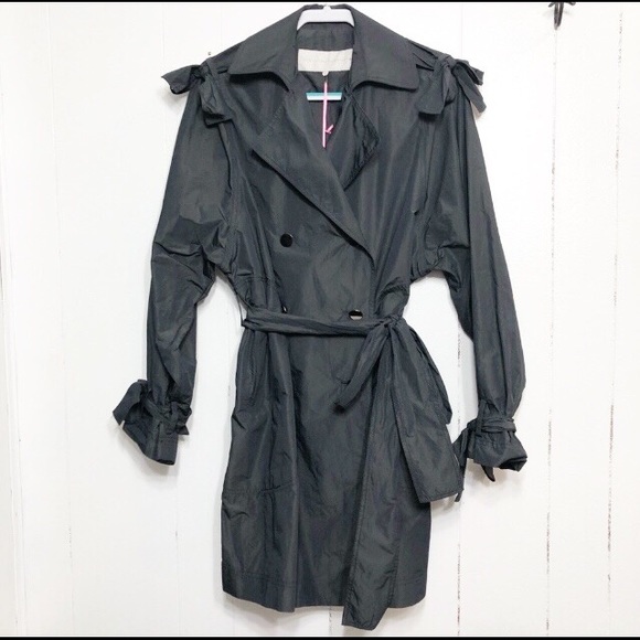 Stella McCartney Jackets & Blazers - Stella McCartney for Target Black Trench Coat